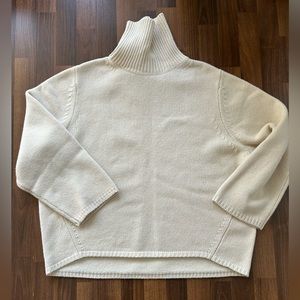 Toteme oversized wool/cashmere turtleneck, size S
